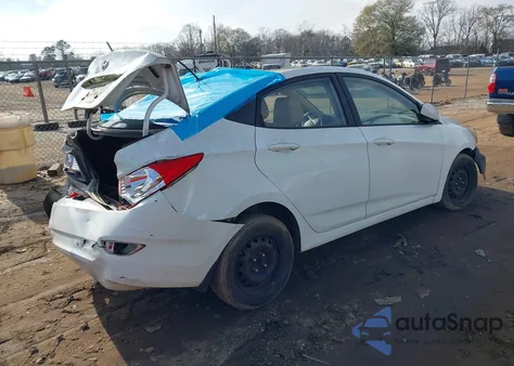2012 Hyundai Accent Gls from USA, damaged, VIN KMHCT4AE1CU259868